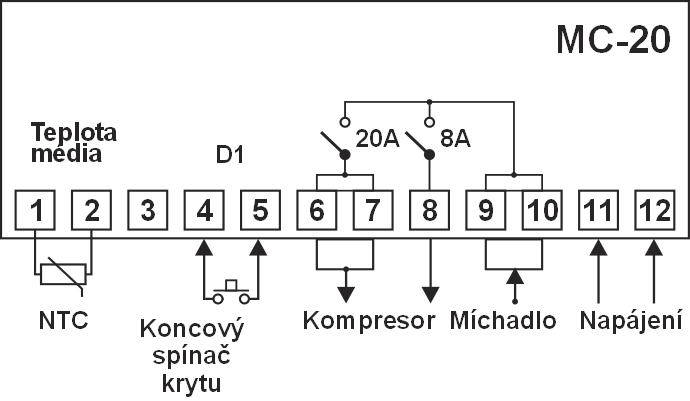 regulator-chladirny-mleka-esco-mc-20-schema